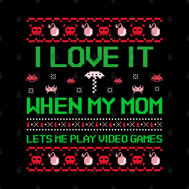 I love it when my mom lets me play video games by natashawilona