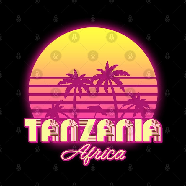 Tanzania retro wave by SerenityByAlex