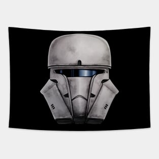 Tank Trooper - White Tapestry