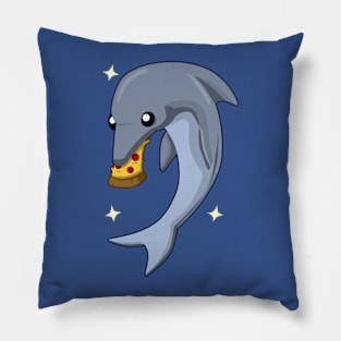 Dolphin & Pizza Pillow