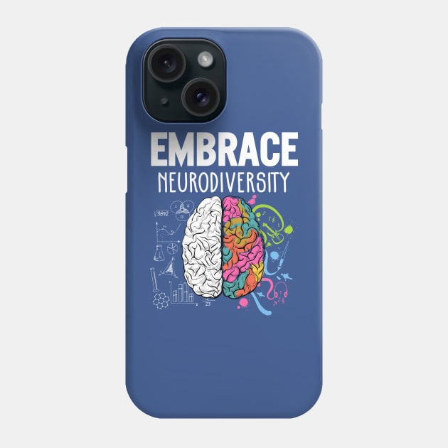 Embrace Neurodiversity 2 Phone Case by equatorial porkchop