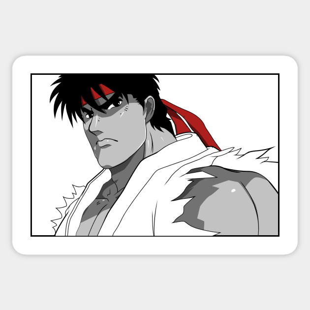 [STREET FIGHTER] RYU - Street Fighter - Sticker | TeePublic