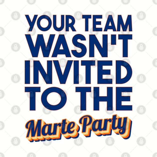 Your team wasn't invited to the Marte Party - Starling Marte by brindled