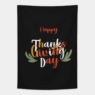 Happy thanksgiving gift Tapestry