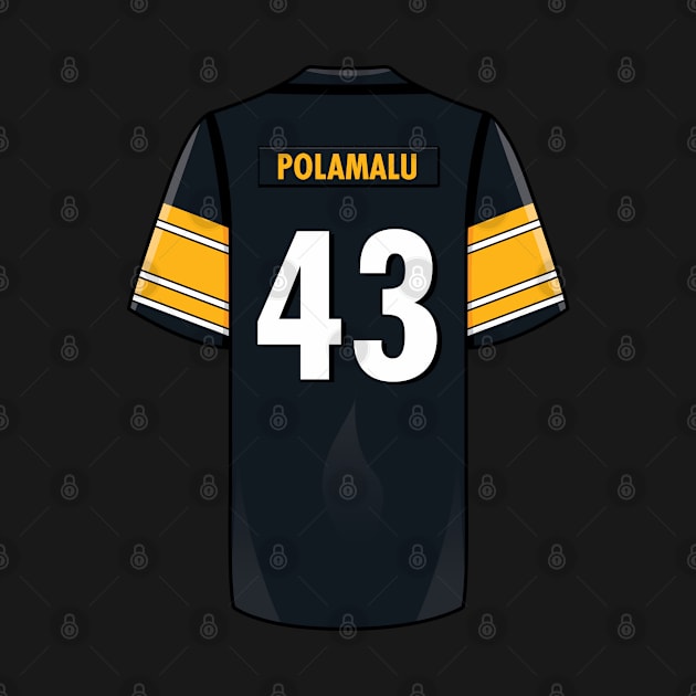 Troy Polamalu Jersey by WalkDesigns