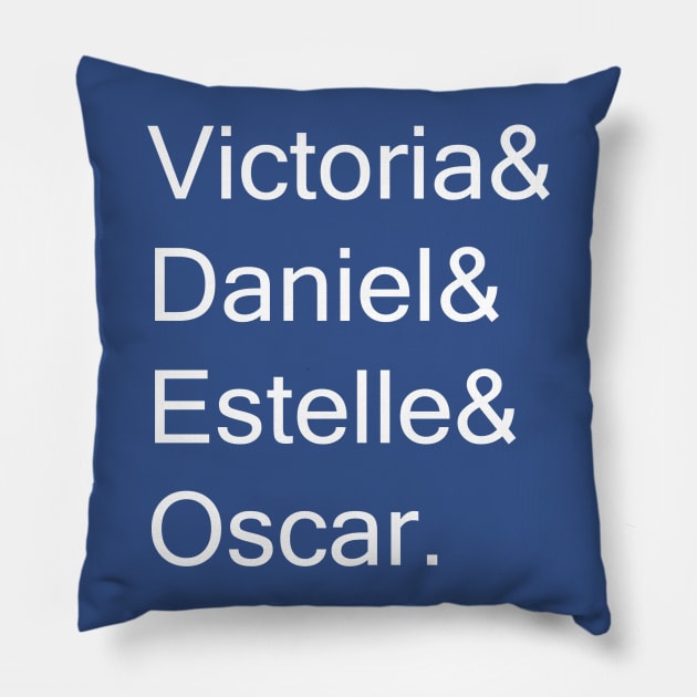 Swedish Royal Family Pillow by SignyC