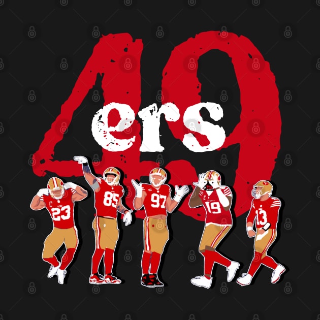 49 ers by Qrstore