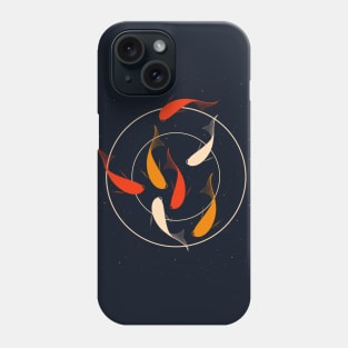 Fish in the space Phone Case