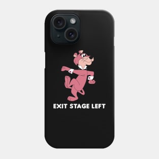 Exit Stage Left Phone Case