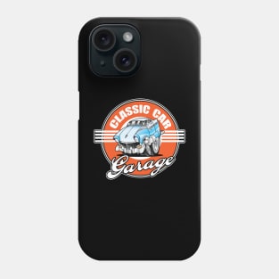 Classic Car Garage Hot Rod 1956 Phone Case