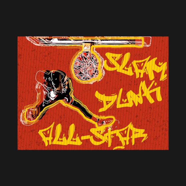 Basketball Slam Dunk All Star by fatpuppyprod