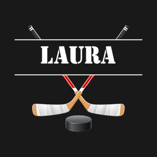 Laura Birthday Hockey T-Shirt