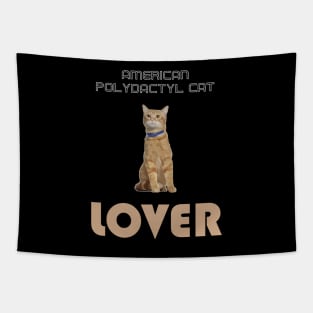 American Polydactyl Cat Lover Tapestry