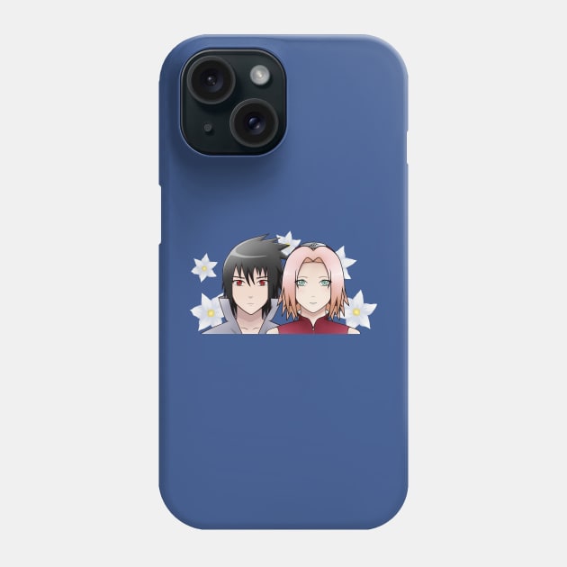 SasuSaku Phone Case by Pearls-Pavilion