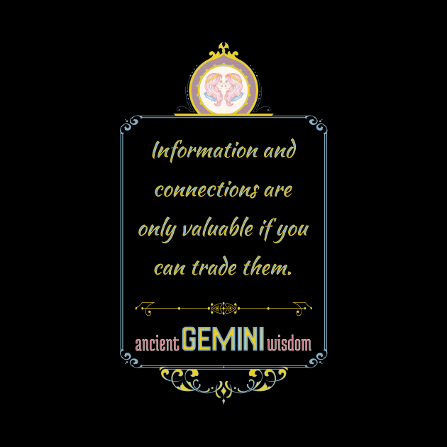 Funny quotes of the star signs: Gemini by Ludilac