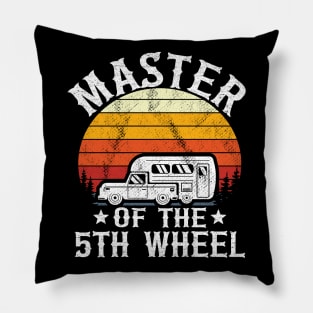 Master Of The 5th Wheel Funny Camping Pillow