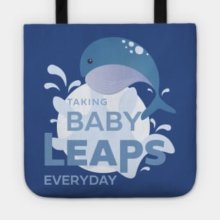Baby Whale Leaps Tote