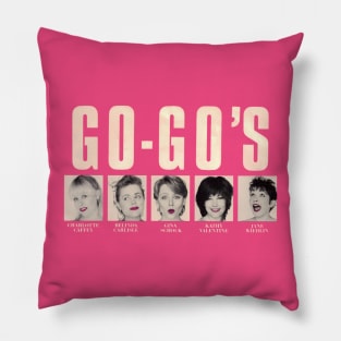 all members the go gos Pillow