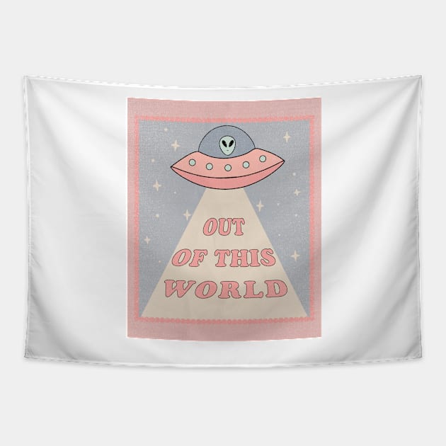 Out of This World Pastel Tapestry by sydneyurban