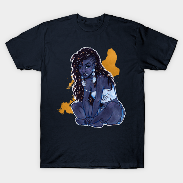 Golden Queen V.3 - Melanin Queen - T-Shirt