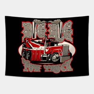 Cartoon tow truck Tapestry