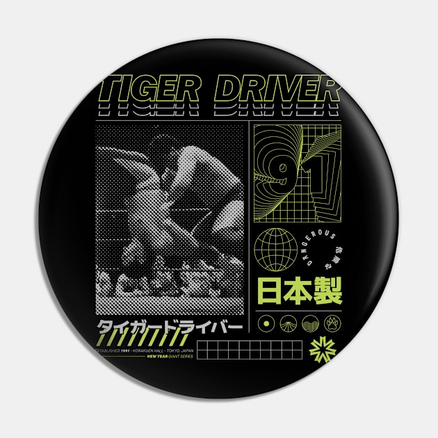 Tiger Driver 91 Pin by deadright