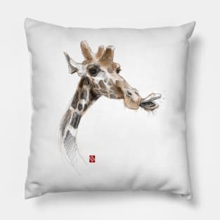 Sketchy Girafe Pillow