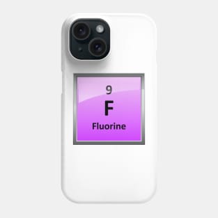 Fluorine Element Tile - Periodic Table Phone Case