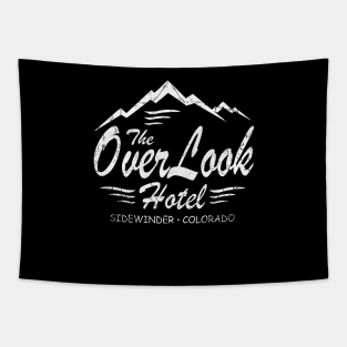 Shining Specter Relive the Haunting and Supernatural Elements of the Iconic Film's Overlook Hotel on a Tee Tapestry