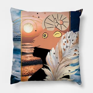 The Aries - for reinforce intentions Pillow