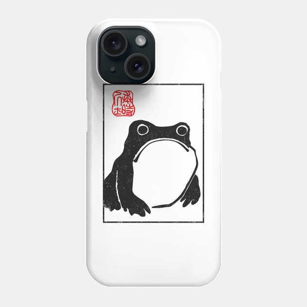 Unimpressed Frog Phone Case by Three Meat Curry