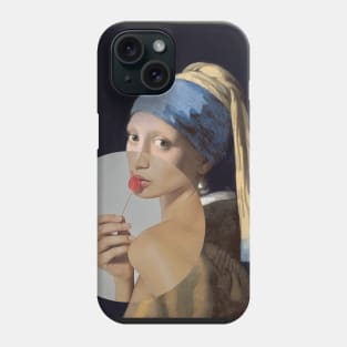 @bellahadid X Girl with a Pearl Earring Phone Case