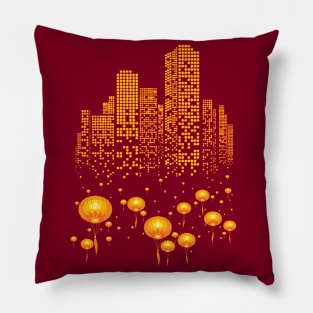 Lantern City Pillow