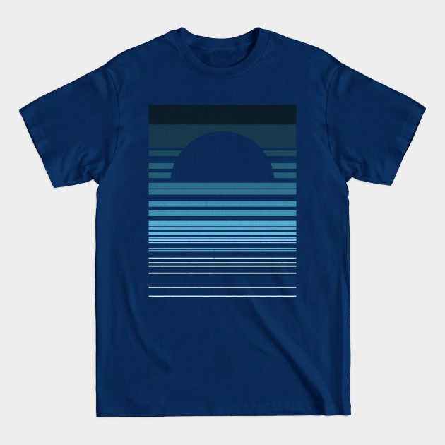 ocean frequency sunset - Ocean - T-Shirt