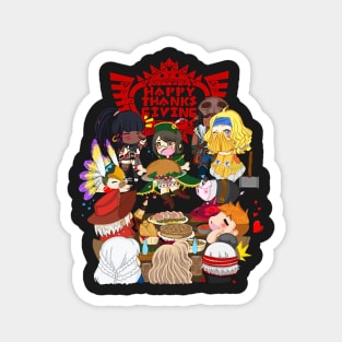 Monster Hunter Thanksgiving Magnet