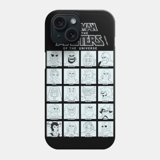 Characters from He-Man and the Masters of the Universe Phone Case