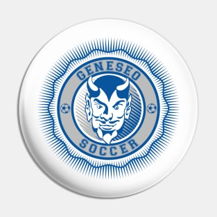 Geneseo Blue Devils Soccer 2023 Pin