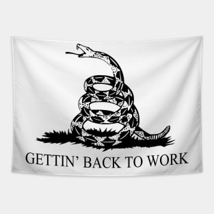 Gettin' Back to Work Tapestry