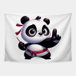 Cute Baby Panda Tapestry