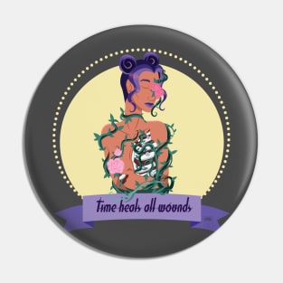 Time Heals All Wounds Pin