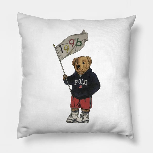 1996 polo Pillow by MiaWalter