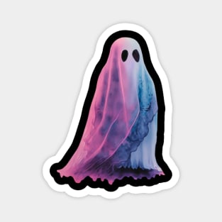 Whimsical pastel ghost halloween. Pastelloween. Magnet