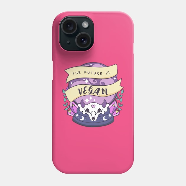 The future is Vegan Phone Case by BubblegumGoat