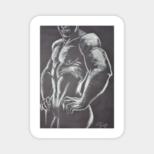 Man Nude Figure 2 Magnet