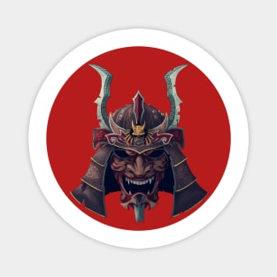 Samurai Mask Magnet