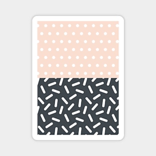 Random Geo - Dots and Dashes Magnet