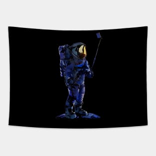 Astronaut taking selfie Tapestry