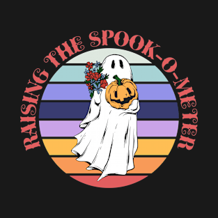 Spook-O-Meter Halloween Costume Spooky Ghost T-Shirt