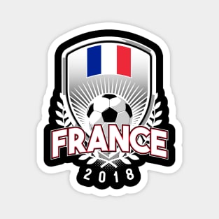 France Soccer 2018 Magnet