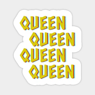 3D QUEEN Magnet